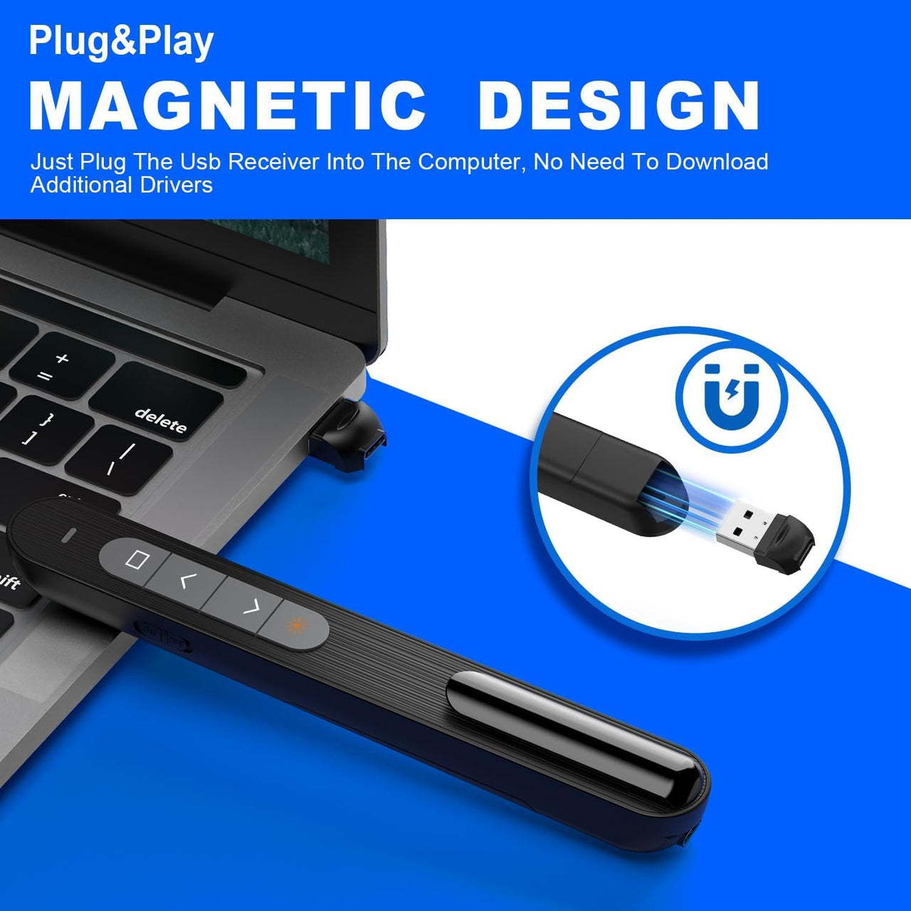 2.4Ghz USB Wireless Presenter Laser Pointer