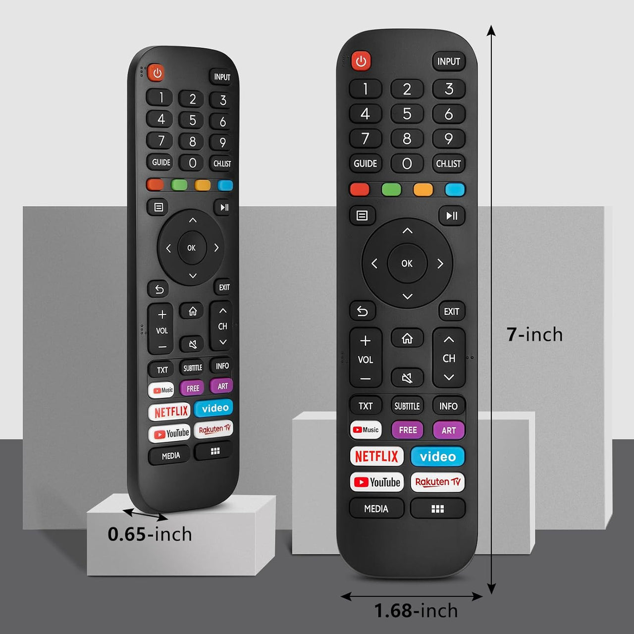 Hisense TV Replacement Remote EN-2G30H