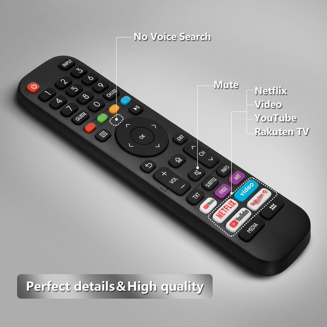 Hisense TV Replacement Remote EN-2G30H