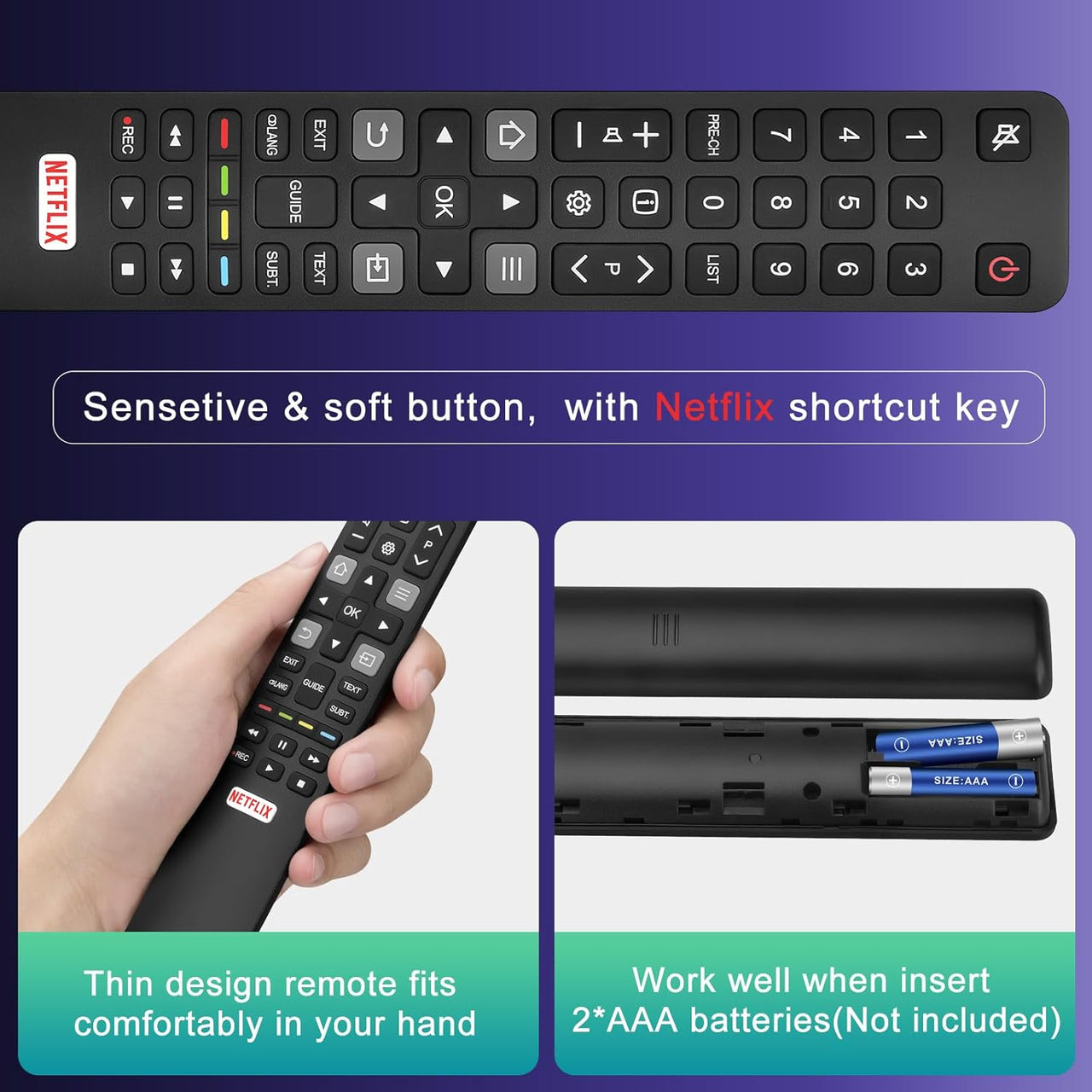 FFALCON TV Universal Remote