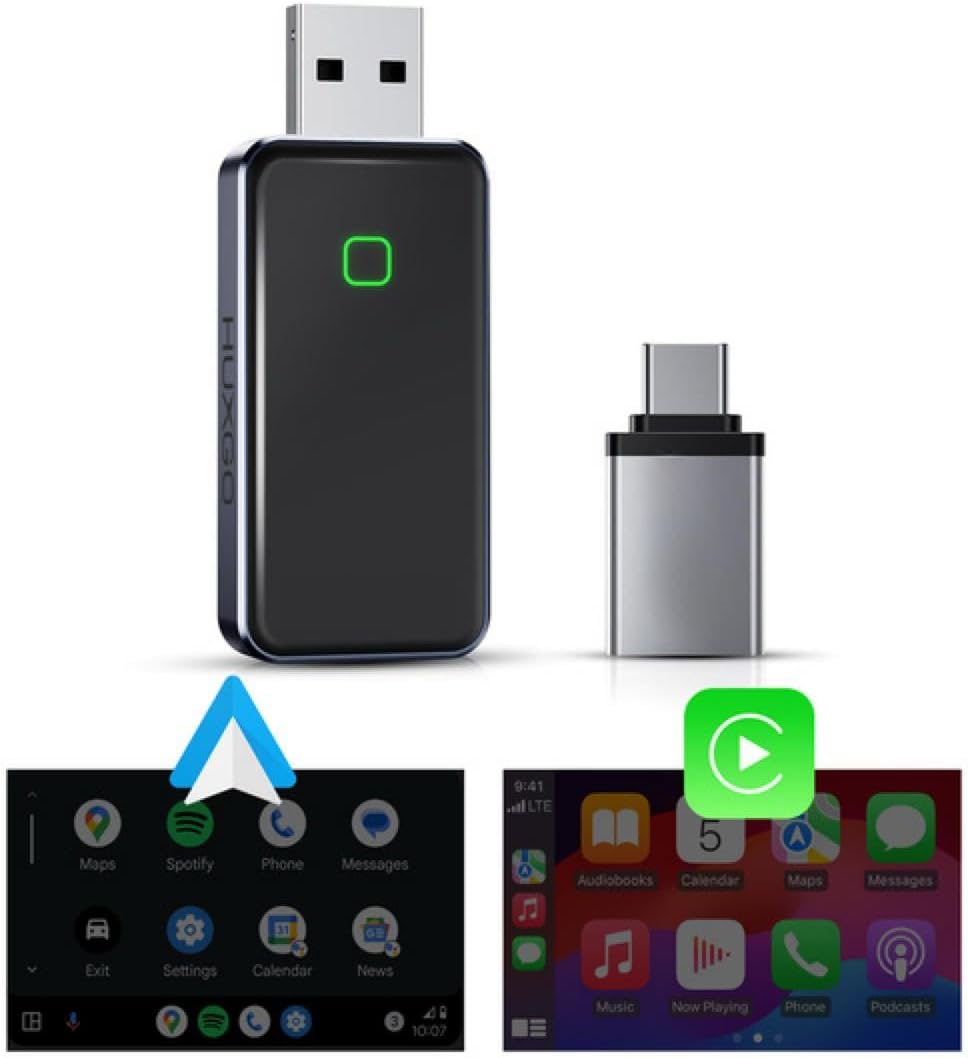 Wireless Apple Carplay Adapter Android Auto Adapter