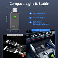 Thumbnail for Wireless Apple Carplay Adapter Android Auto Adapter