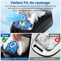 Thumbnail for 20 Vacuum Cleaner Bags for Miele 3D GN C2 C3 S2 S5 S8