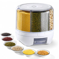 Thumbnail for 6 Section Rotating Grain Dispenser