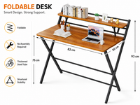 Thumbnail for Folding Computer Desk