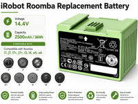 Thumbnail for IRobot Roomba Replacement Battery i j and e Series