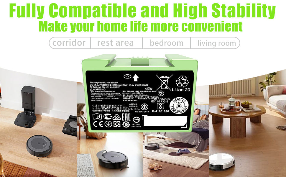 IRobot Roomba Replacement Battery i j and e Series