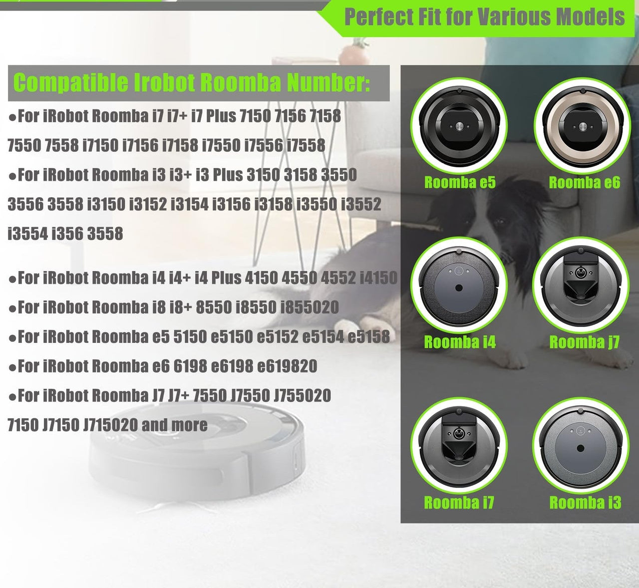 IRobot Roomba Replacement Battery i j and e Series