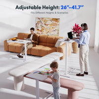 Thumbnail for Overbed Bedside Table Bed Desk Adjustable
