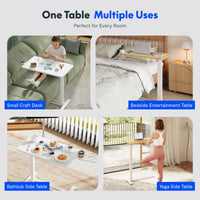 Thumbnail for Overbed Bedside Table Bed Desk Adjustable