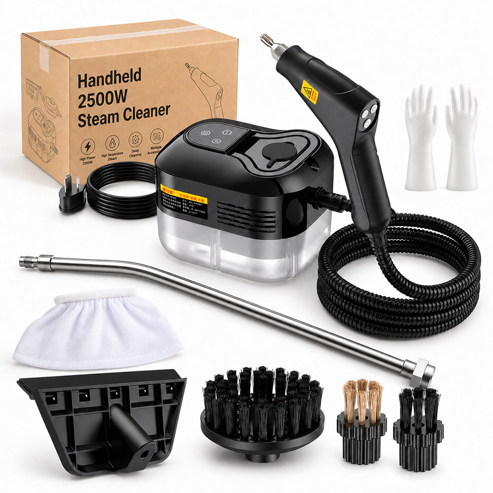 Handheld 2500W Steam Cleaner High Temperature Pressurized