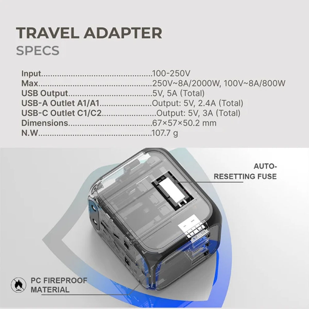 Universal International Travel Adapter