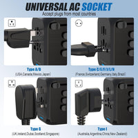 Thumbnail for Universal International Travel Adapter