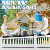 Thumbnail for Bird Spikes 10M (24 PCS), Heavy Duty Anti-Bird Deterrent for Fence, Roof, Railing, Wall