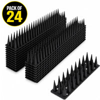 Thumbnail for Bird Spikes 10M (24 PCS), Heavy Duty Anti-Bird Deterrent for Fence, Roof, Railing, Wall