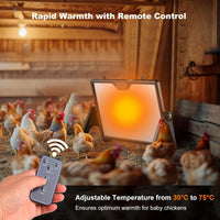 Thumbnail for Brooder Heater for Chicks: Adjustable Height Chick Heater Plate