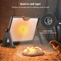 Thumbnail for Brooder Heater for Chicks: Adjustable Height Chick Heater Plate