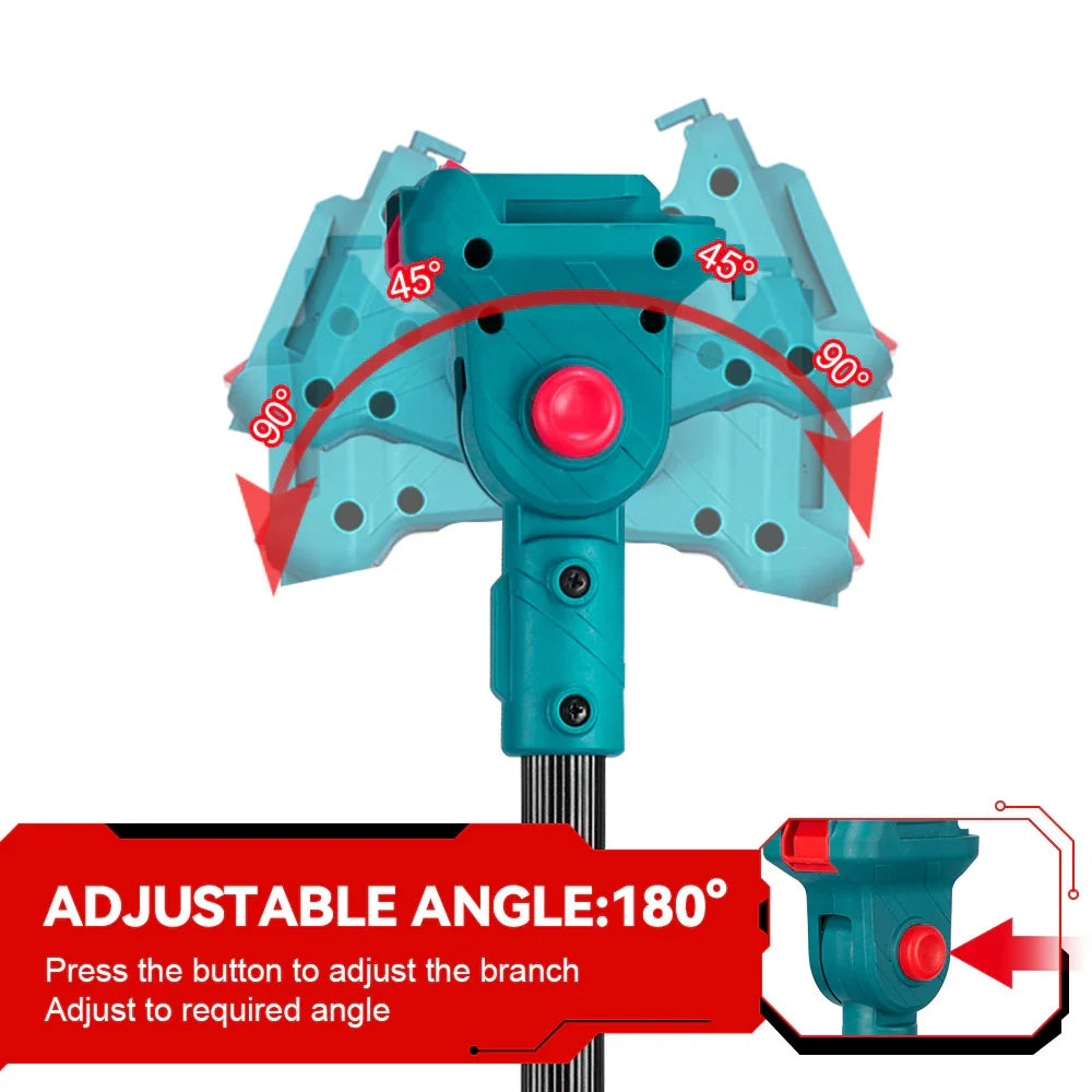 Cordless Chainsaw Mini Chain Saws with Extension Pole