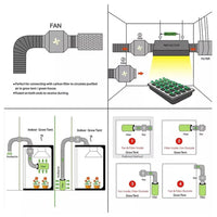 Thumbnail for 6inch inline Duct Fan with Controller