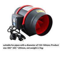 Thumbnail for 6inch inline Duct Fan with Controller