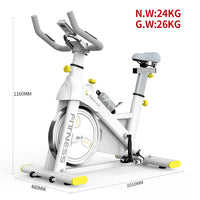 Thumbnail for Adjustable Exercise Spin Bike Heavy Duty Spin Bike