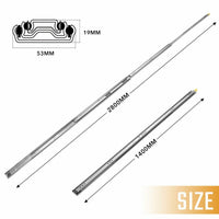Thumbnail for 1400mm Drawer Slide Runners Locking Rails