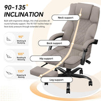 Thumbnail for Ziva Nexus Home Office Chair - Light Brown