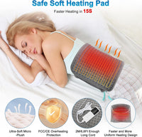 Thumbnail for Electric Heating Pad – Adjustable Heating Pad Waist Belt