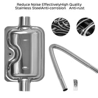 Thumbnail for Diesel Heater Exhaust Pipe Hose and Silencer Muffler Filter