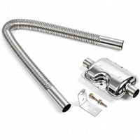 Thumbnail for Diesel Heater Exhaust Pipe Hose and Silencer Muffler Filter