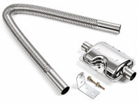 Thumbnail for Diesel Heater Exhaust Pipe Hose and Silencer Muffler Filter