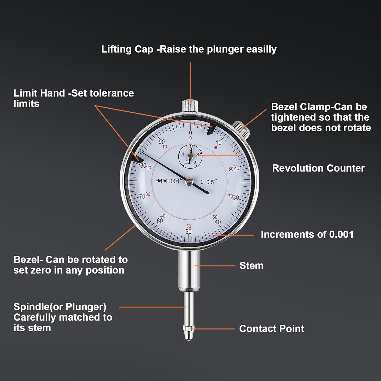 Dial Bore Gauge  50-160mm