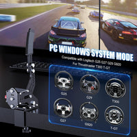 Thumbnail for PC Xbox PS5 USB Gaming Handbrake for Logitech Wheel