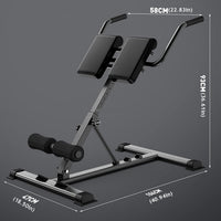 Thumbnail for Roman Chair Adjustable Roman Chair Hyperextension Bench