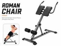 Thumbnail for Roman Chair Adjustable Roman Chair Hyperextension Bench