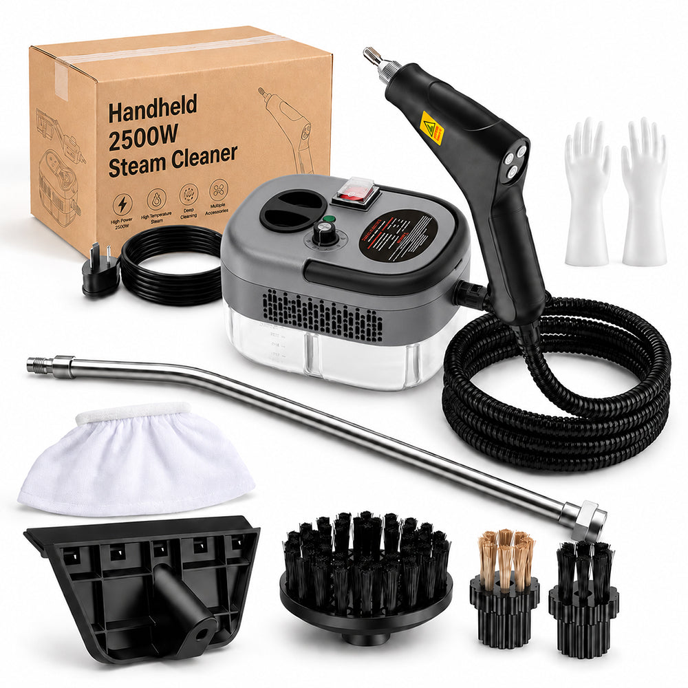 Handheld 2500W Steam Cleaner High Temperature Pressurized