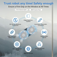 Thumbnail for Automatic Window Cleaning Robot Vacuum Cleaner