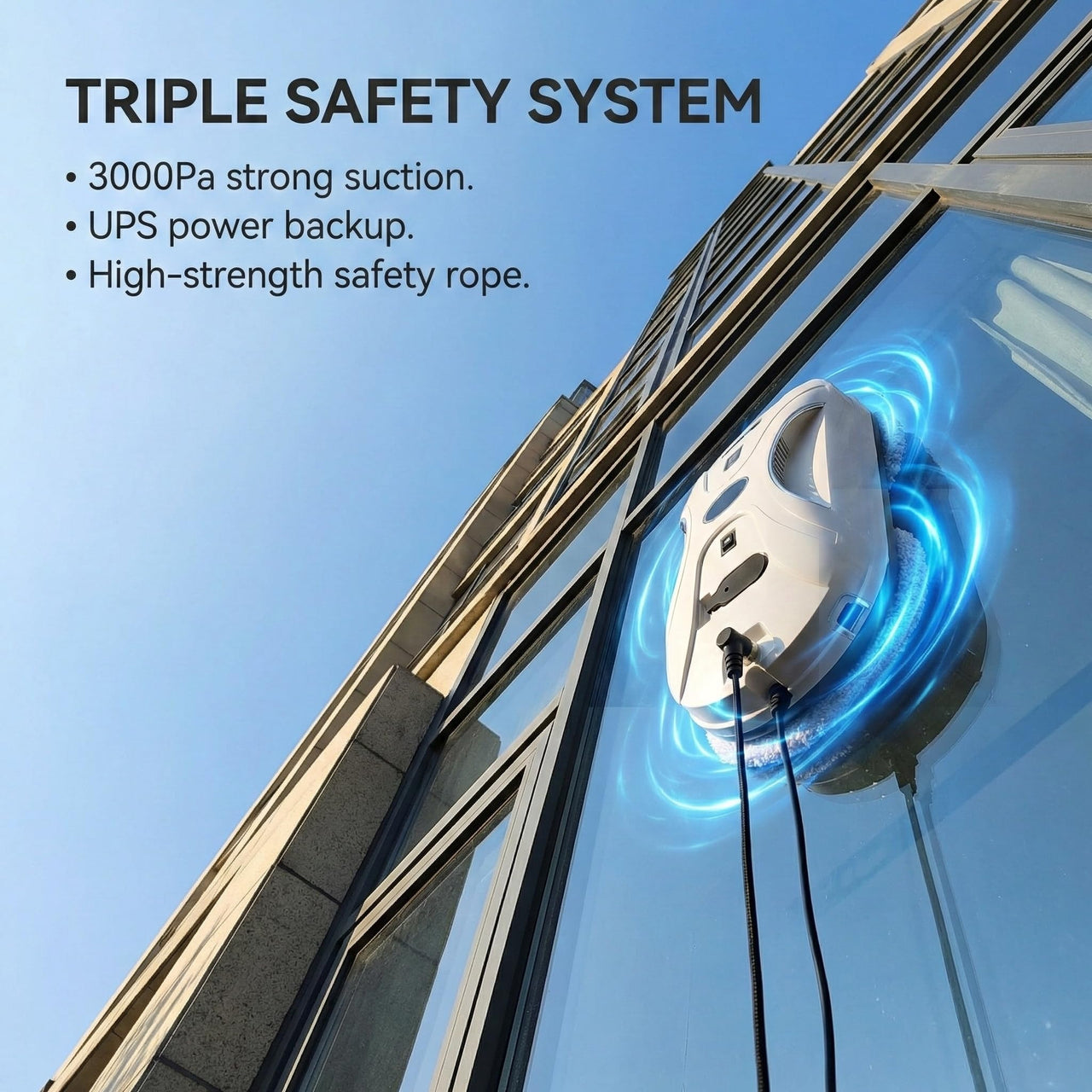 Automatic Window Cleaning Robot Vacuum Cleaner