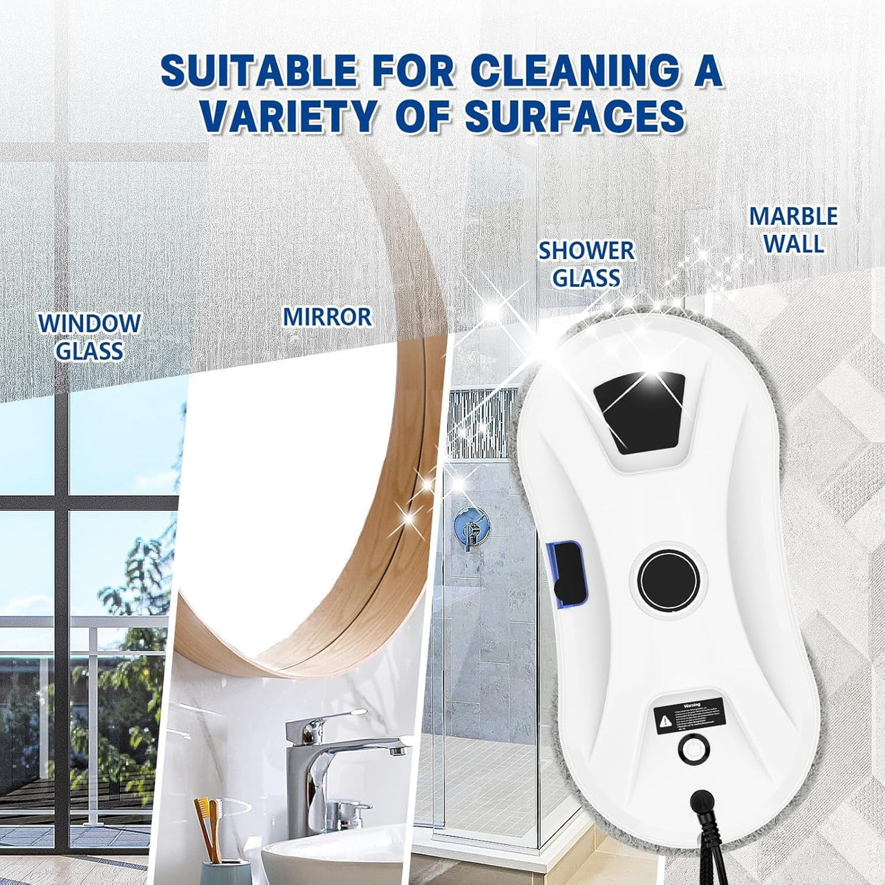 Automatic Window Cleaning Robot Vacuum Cleaner
