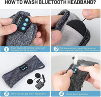 Thumbnail for Sleeping Headphones Headband Bluetooth Sleep Eye Mask