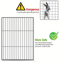 Thumbnail for DIY Pet Playpen Metal Fence 20 Panels
