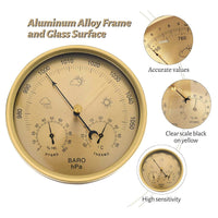 Thumbnail for 3 in 1 Weather Station Barometer Thermometer Hygrometer