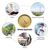 Thumbnail for 3 in 1 Weather Station Barometer Thermometer Hygrometer