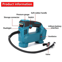 Thumbnail for Tyre Inflator Pump Cordless