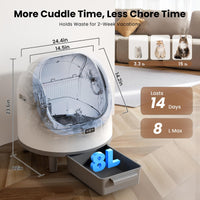 Thumbnail for Automatic Cat Litter Box Self Cleaning