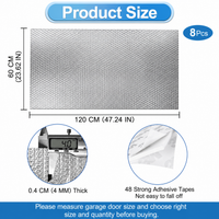 Thumbnail for Garage Door Insulation Panel DIY Kit