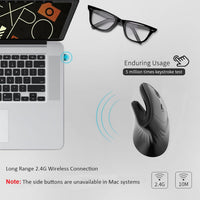 Thumbnail for Vertical Rechargeable Wireless Ergonomic Mouse
