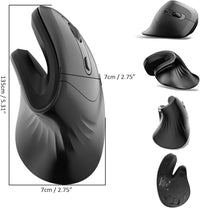 Thumbnail for Vertical Rechargeable Wireless Ergonomic Mouse
