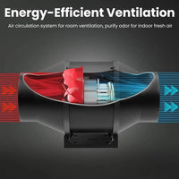 Thumbnail for 8 inch inline Duct Fan with Controller