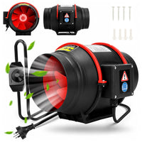 Thumbnail for 4 inch inline Duct Fan with Controller